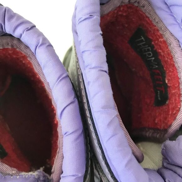The North Face purple alpenglow winter boots VGUC size 13 - Picture 4 of 9